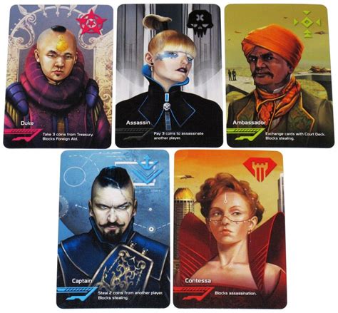 Coup | Image | BoardGameGeek | Game card design, Playing cards design, Social strategy