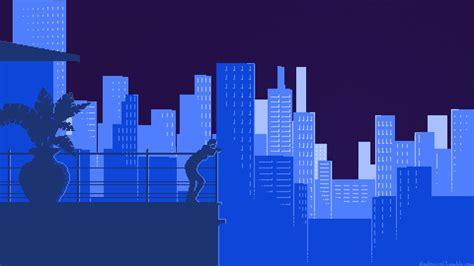 Pixel City Wallpapers - Top Free Pixel City Backgrounds - WallpaperAccess