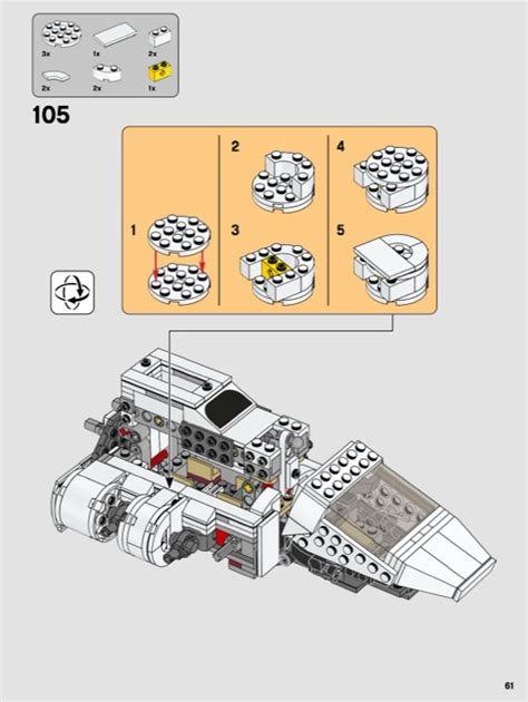 LEGO 75302 Imperial Shuttle Instructions, Star Wars - Episode VI