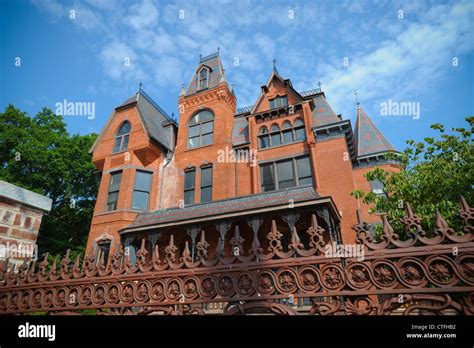 USA Virginia Danville Virginia VA Historic home on Main Street Stock ...