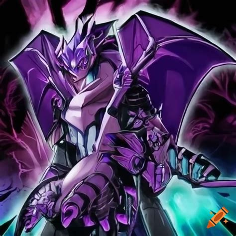 Yugioh card art of shaddoll beast on Craiyon