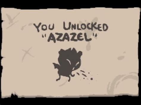 UNLOCKED TAINTED AZAZEL Binding of Isaac: Repentance - YouTube