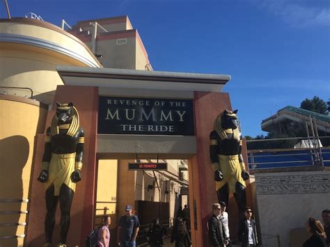 Revenge of the Mummy (Universal Studios Hollywood) Review - Incrediblecoasters