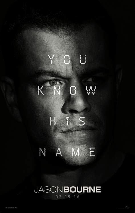 Jason Bourne | Posters | Universal Pictures