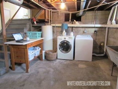 Diy Unfinished Basement Laundry Room Ideas - bestroom.one