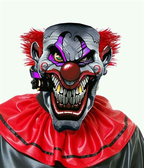 Evil Clown Mask, Joker Clown, Clown Horror, Joker Art, Scary Clowns, Evil Clowns, Smokin Joes ...