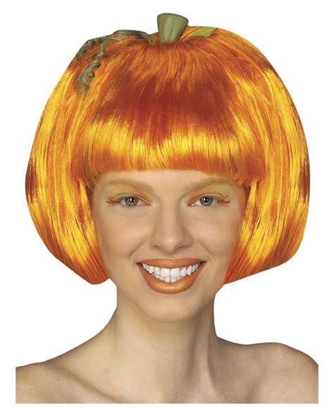 Cheeky Pumpkin Wig as crazy Halloween Wig | horror-shop.com