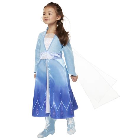 Disney Frozen 2 Princess Elsa Travel Dress - Walmart.com