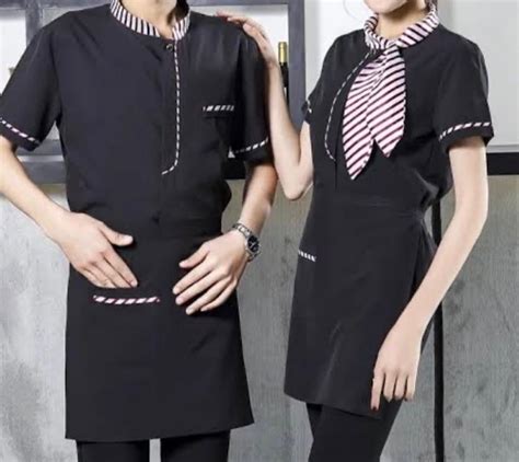 Cotton Black Hotel Waiter Uniform, Size: Large at Rs 1200/piece in Agra | ID: 27478328873