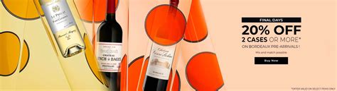 Buy Wines online - Fine Wine store, Grand Crus, Champagne - Millesima