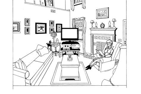 Dining room coloring pages download and print for free