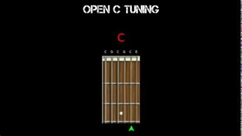 Guitar Tuning - Open C - YouTube