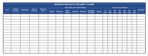 Recruitment Tracker Template Excel XLS | Applicant Tracking