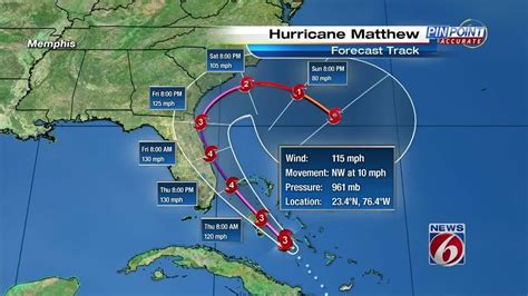 Hurricane Matthew remains on path to Florida