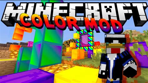 Minecraft | Color Mod para Minecraft 1.7.2 y 1.7.10 Español | Review - YouTube