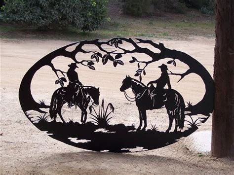 Silhouwest Originals - Metal Art by Leslie Souza/ Western Art Western Decor, Western Art ...