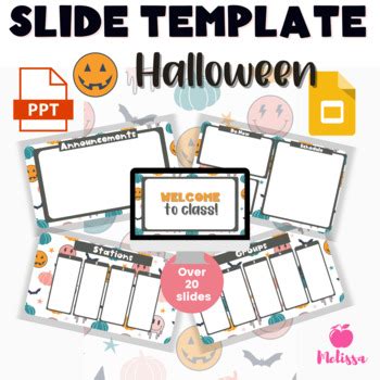 PowerPoint Template | Google Slides Template Halloween | TpT