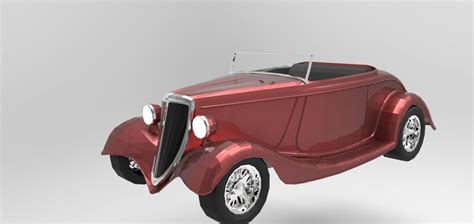 Free 3d Model Old Antique Car - Antique Cars Blog