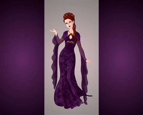 Sansa Stark - Purple Wedding dress by maya40 on DeviantArt