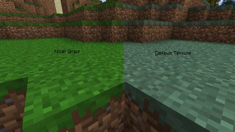 Nicer Grass Minecraft Texture Pack