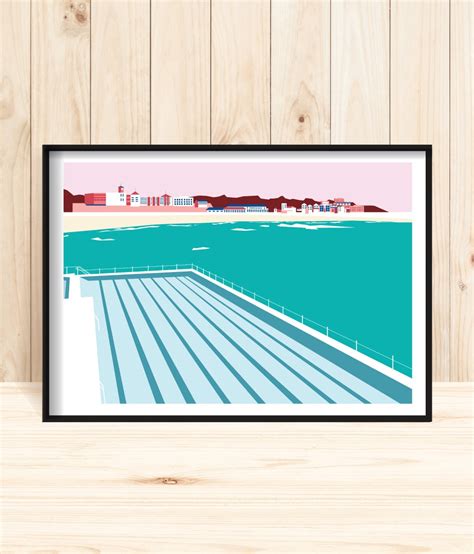 Bondi Wall Art Bondi Beach Prints Beach Wall Art Beach