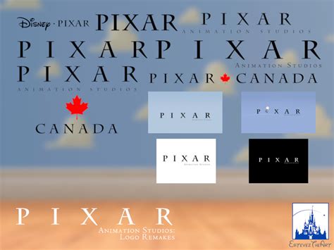 Pixar Animation Studios Print Logo Remakes by TheEstevezCompany on ...