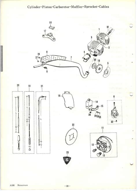 Suzuki A100 Parts Manual