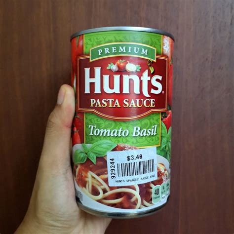 Hunt's Tomato Basil Pasta Sauce Review | abillion