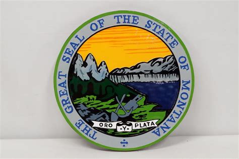 Montana State Seal Plaque – Scalecraft