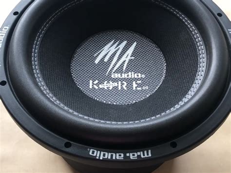 Ma Audio 12 Inch Spl Competition Car Sound Double Magnet Woofer Speaker ...