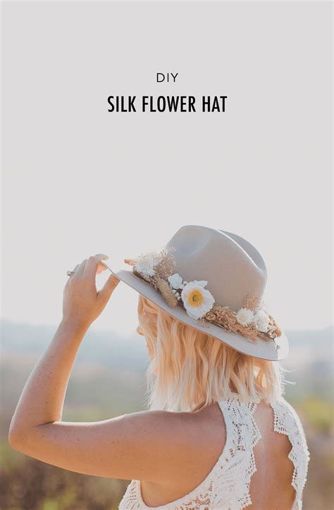 DIY FLOWER HAT