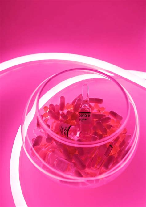 Download Neon Pink Aesthetic Pills Wallpaper | Wallpapers.com