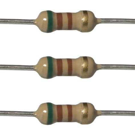 E-Projects 100EP514510R 510 Ohm Resistors, 1/4 W, 5% (Pack of 100 ...