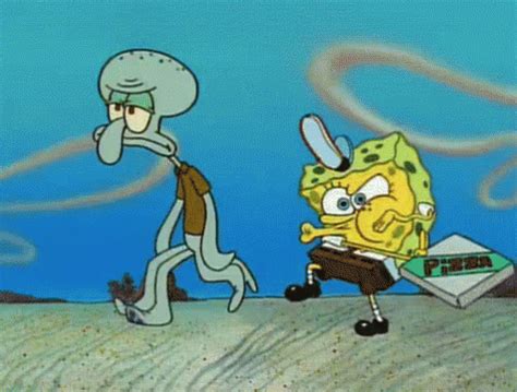 Walking GIF - Spongebob Squidward Walk - Discover & Share GIFs