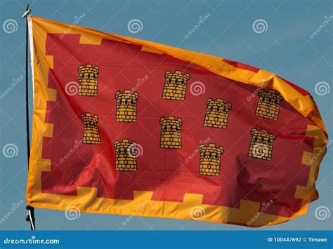 Greater Manchester Flag stock photo. Image of europe - 100447692