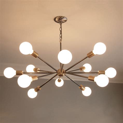 Mid-Century "Sputnik" Inspired Chandelier - Southern Lights Electric ...