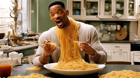 Will Smith's Hilarious Take on Viral AI-Generated Spaghetti Video