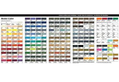 Vallejo Model Color 17ml Acrylic Paints Choose From Complete Range ...