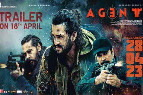 Akhil Akkineni’s Agent trailer to explode on April 18 | 123telugu.com