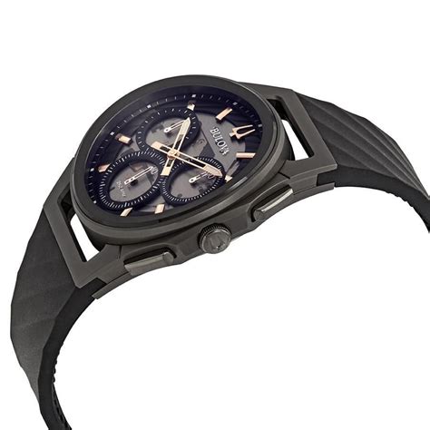 Relógio Bulova Curv Titanium Precisionist Quartz Masculino 98a162 ...