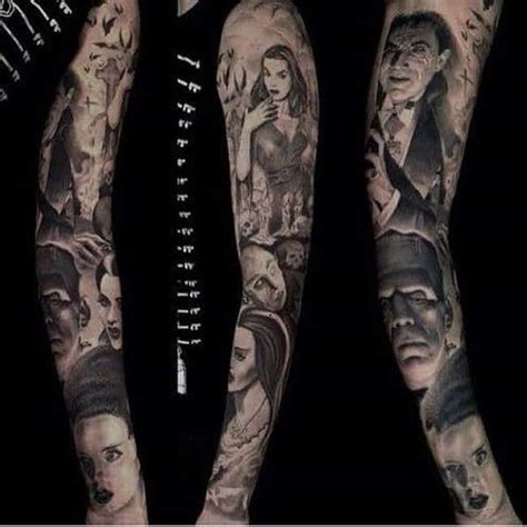 40 Horror Movie Tattoos That Are a Perfect Homage to the Genre