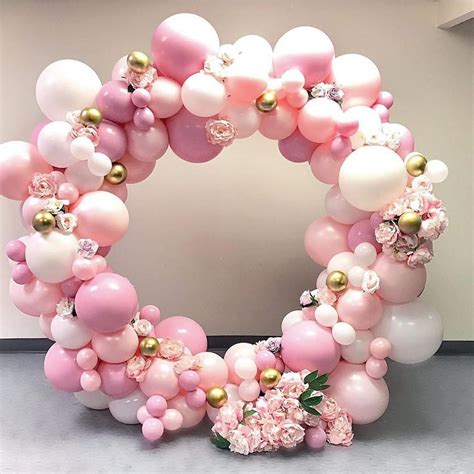 Party Balloon Arch Kit Pink Balloon Arch Kit Baby Shower Balloon Kit ...