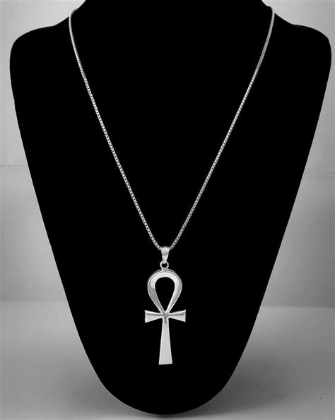 Royal Ankh Necklace Egyptian Ankh Pendant Sterling Silver | Etsy | Ankh ...