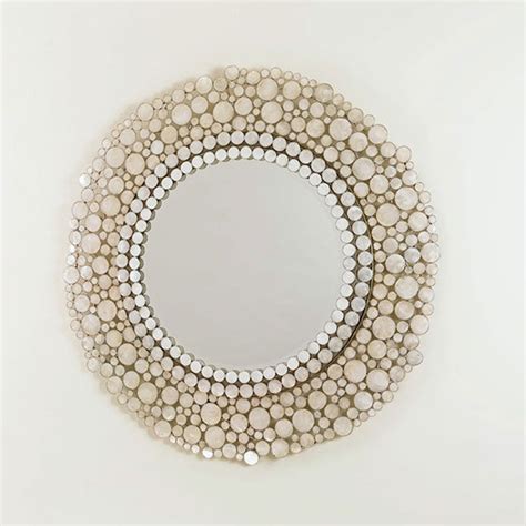 mirror | Round mirrors, Antique and modern, Capiz shell mirror