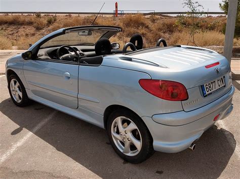 Second hand Peugeot 206 CC Auto Cabriolet for sale - San Javier, Murcia, Costa Blanca