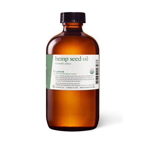 Organic Hemp Seed Oil - Aromatics International