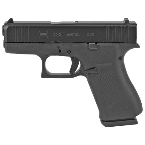 Glock 43X 9mm Black Slimline Pistol· PX4350201 · DK Firearms