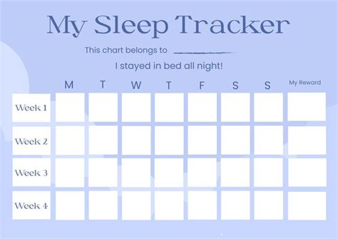 Toddler Sleep Chart in Illustrator, PDF - Download | Template.net