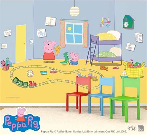 Peppa's Bedroom - AVAILABLE SIZES Full wall ONLY 3600x2430mm Special Price $449.65 RRP $529 This ...