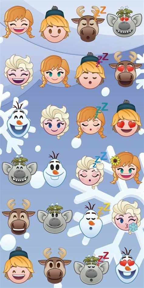 Disney's FROZEN Emojis | Disney emoji, Cute disney drawings, Disney emoji blitz